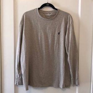 Polo Long Sleeve Logo Tee